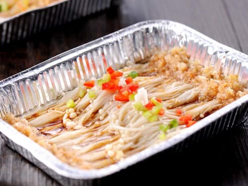 贵阳锡纸烤金针菇